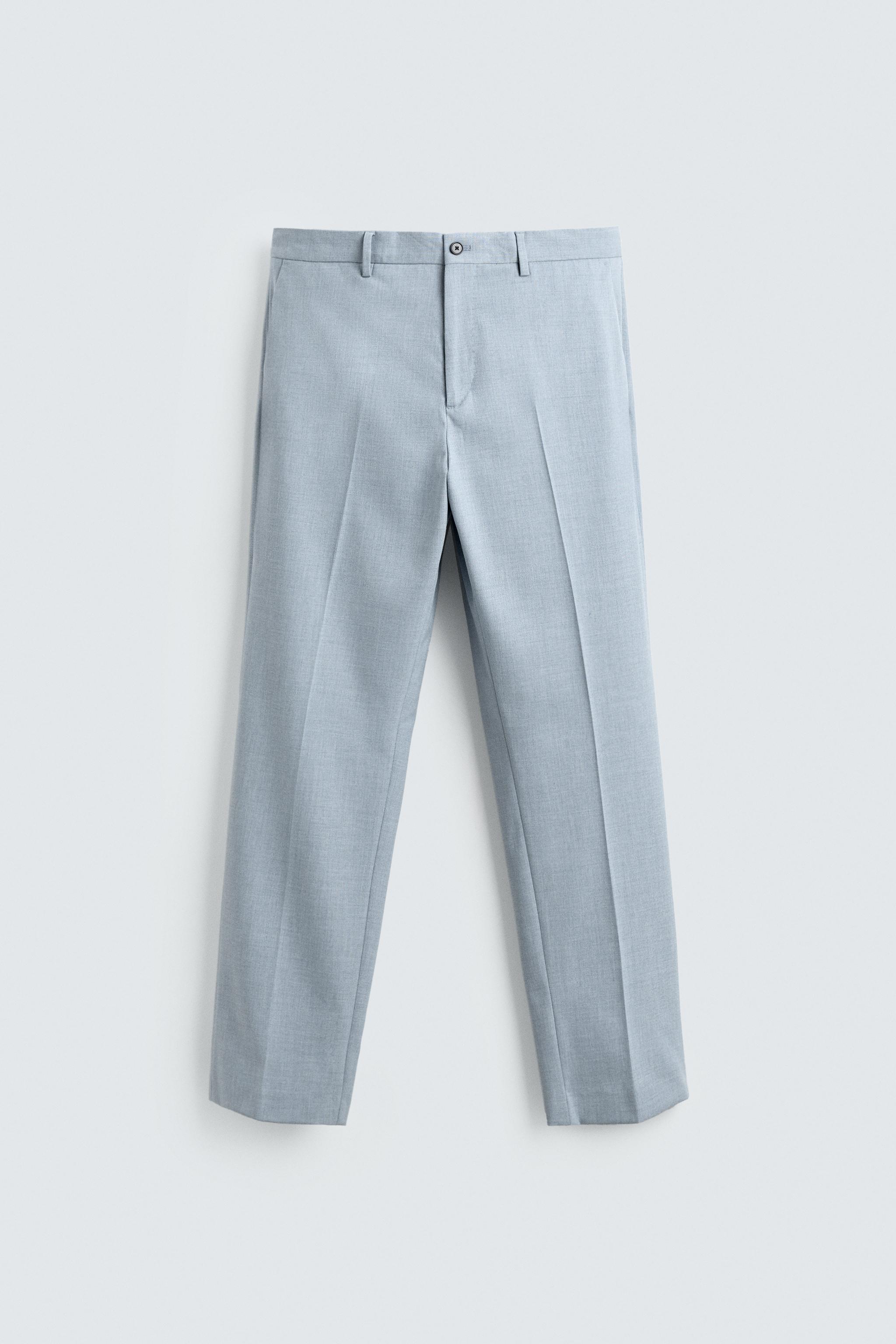 SLIM FIT SUIT PANTS